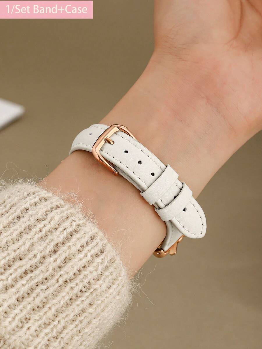 Conjunto de Pulseira de Relógi - Luxury Watch Apple Bands avaliação e preço