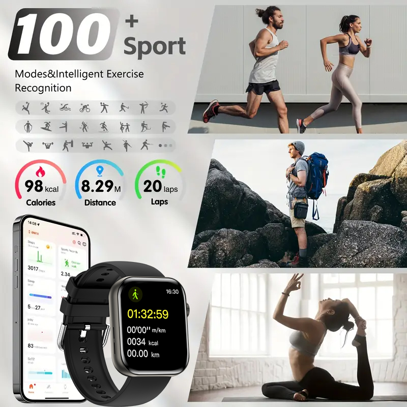 2026 novo para ios relógio sér - Titanium Sport Watch avaliação e preço