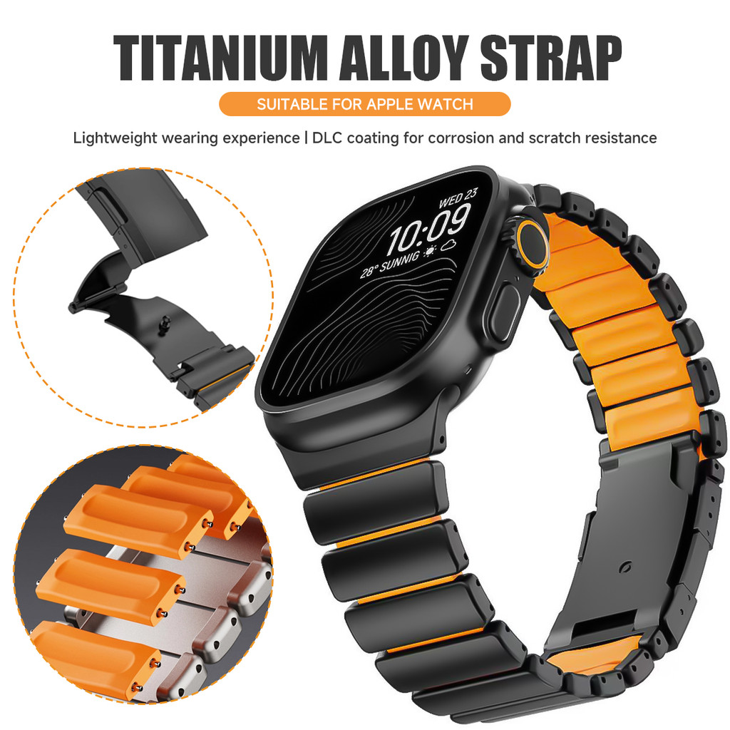 Pulseira de Silicone de Titâni - Luxury Watch Ap avaliação e preço