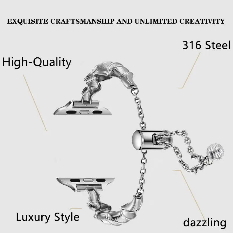 Pulseira de Jóias para Pulseir - Luxury Watch Apple Bands avaliação e preço