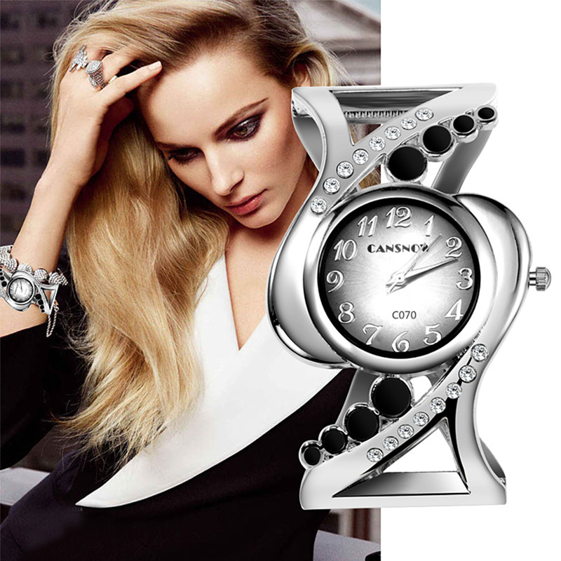 Pulseira feminina relógio de p - Luxury Watch Diamond avaliação e preço