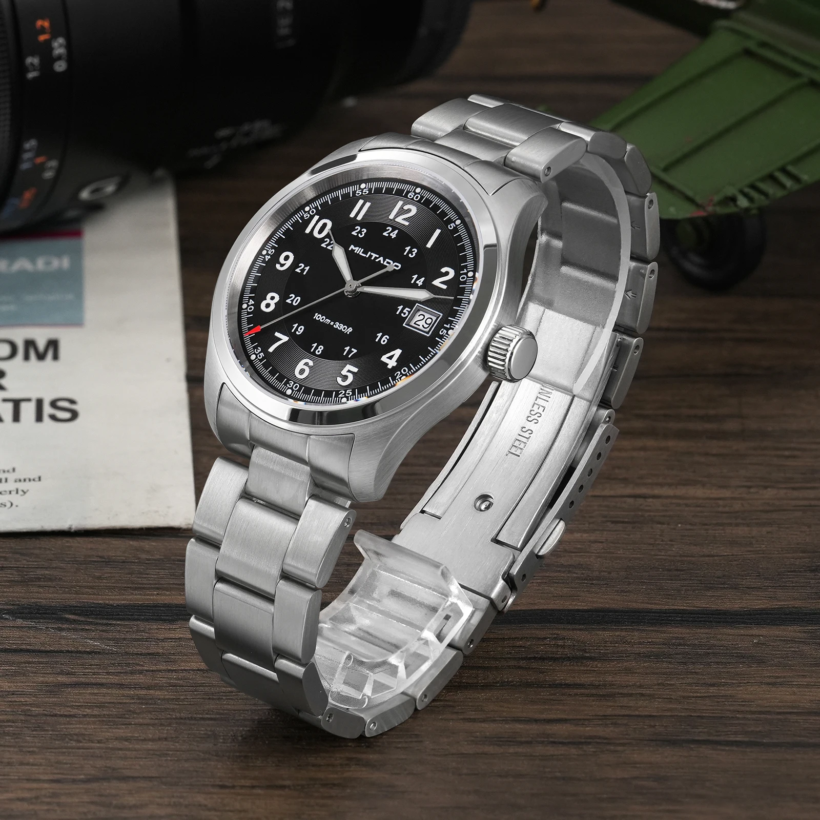Militado ml08 relógio de quart - Luxury Watch Japan avaliação e preço