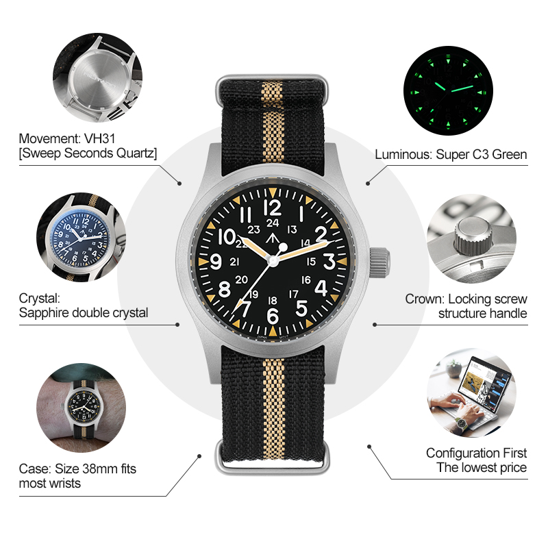 Militado ml05 relógio vintage  - Luxury Watch Japan avaliação e preço