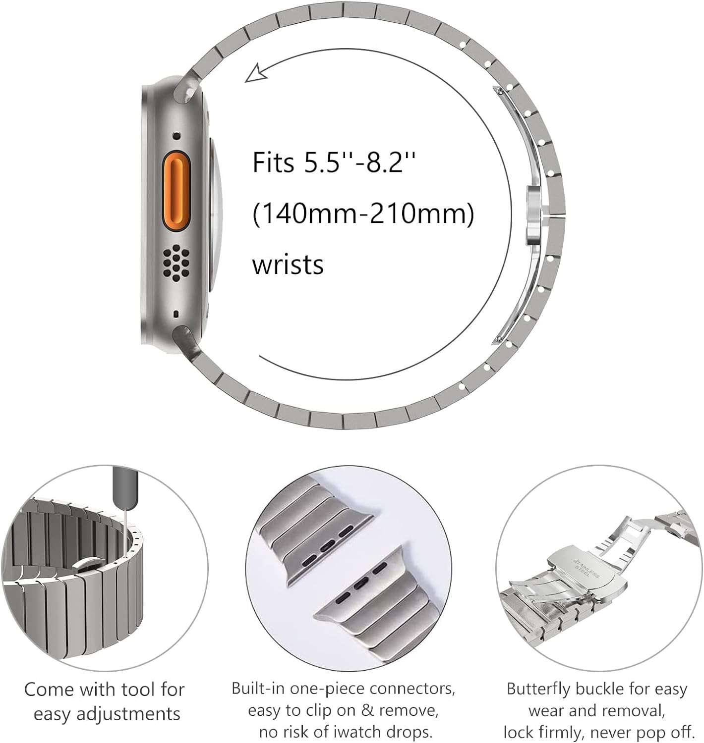 Ultra 3 2 cor de titânio para  - Luxury Watch Ap avaliação e preço