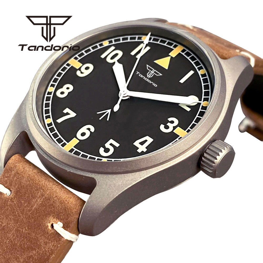 Tandorio titânio nh35a 39mm re - Titanium Sport Watch avaliação e preço