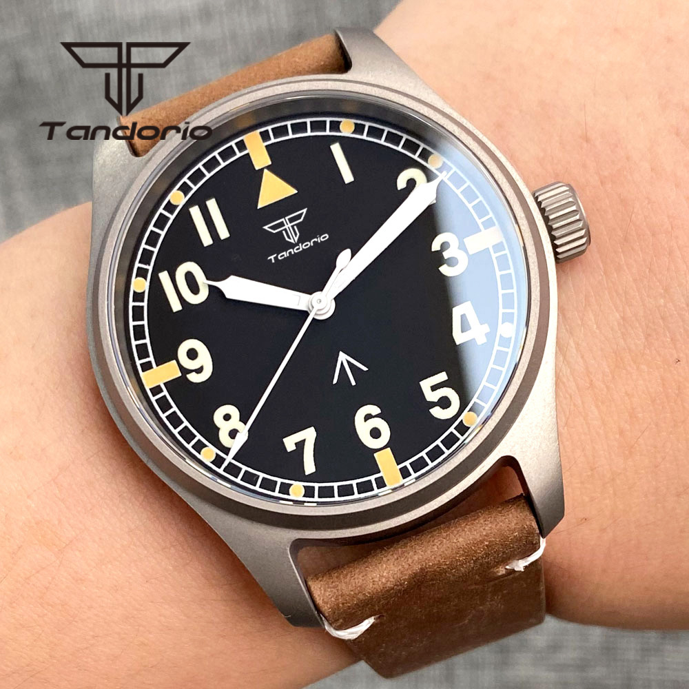 Tandorio titânio nh35a 39mm re - Titanium Sport Watch avaliação e preço