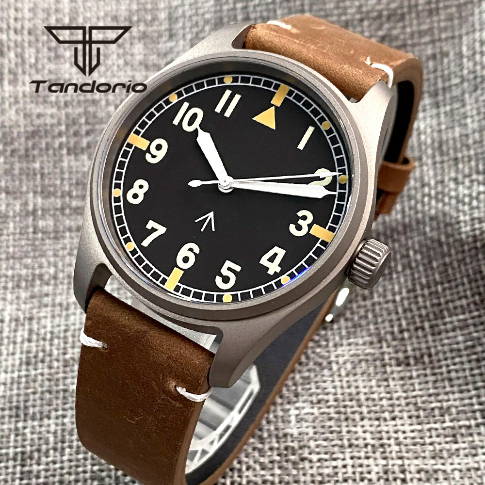Tandorio titânio nh35a 39mm re - Titanium Sport Watch avaliação e preço