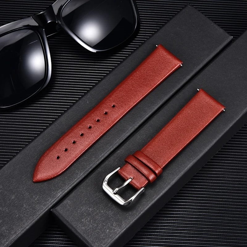 Pulseiras de couro de bezerro  - Dress Watch Ultra Thin avaliação e preço