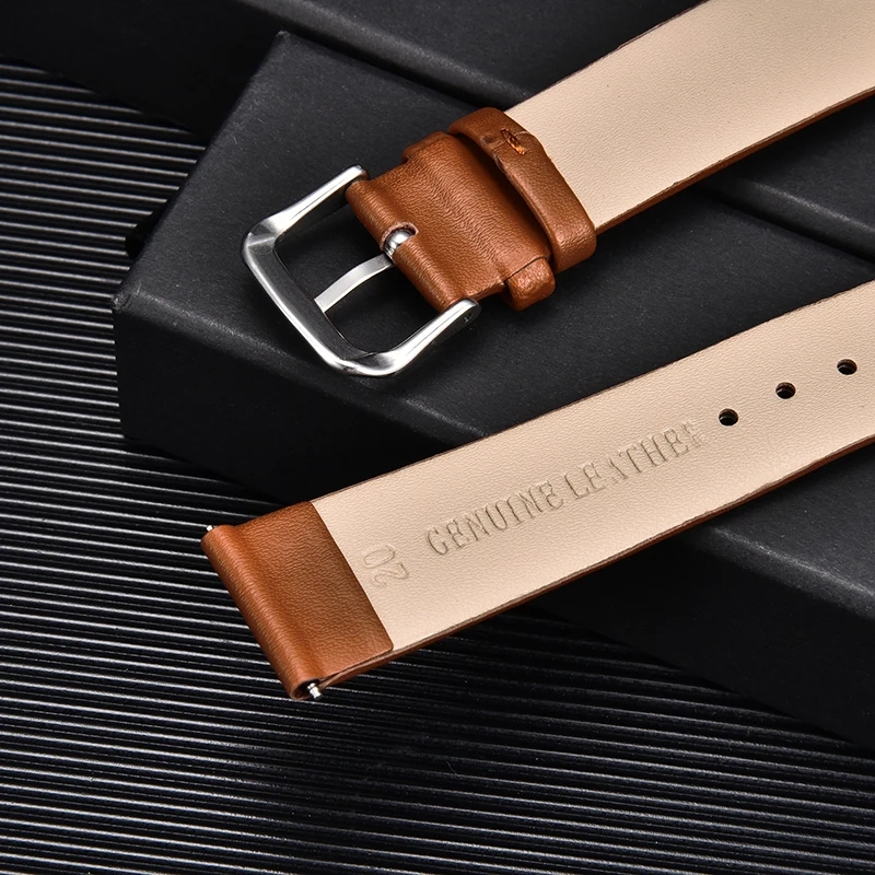 Pulseiras de couro de bezerro  - Dress Watch Ultra Thin avaliação e preço