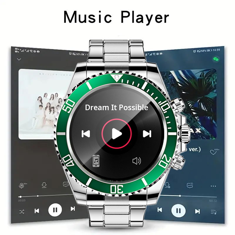 Relógio inteligente homem aiwe - Luxury Watch Korea avaliação e preço