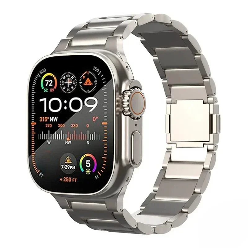 Pulseira de Titânio Luxuosa pa - Luxury Watch Apple Bands avaliação e preço
