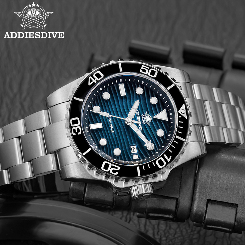 Addiesdive relógio de quartzo  - Luxury Watch Box avaliação e preço