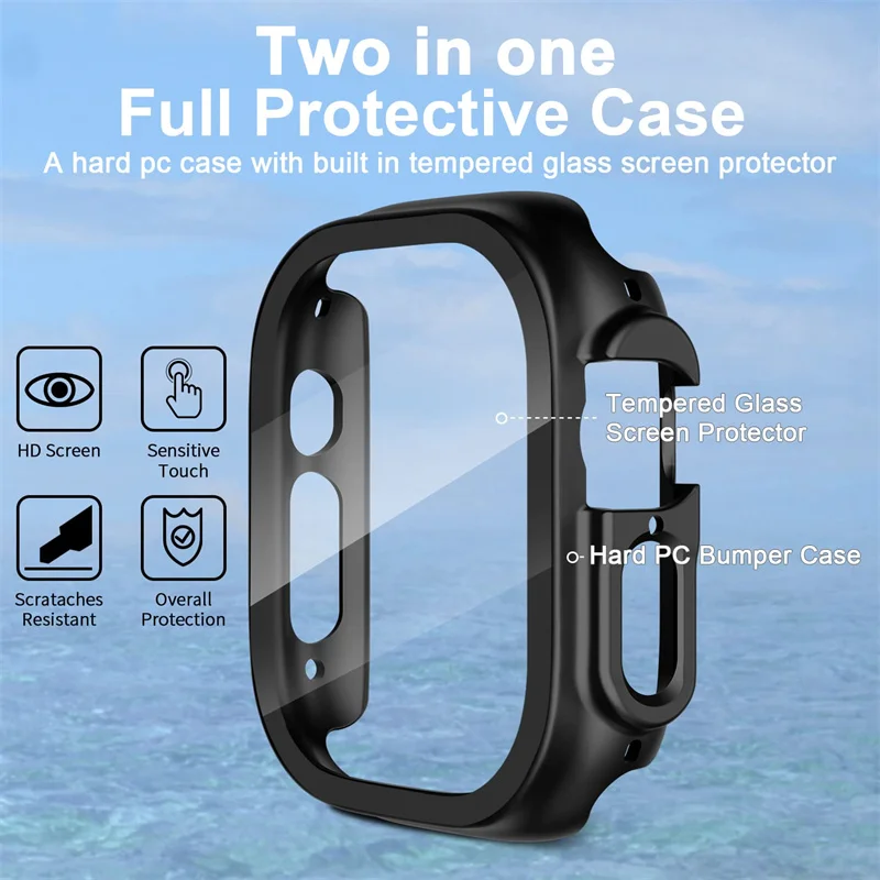 Vidro + capa para apple watch  - Luxury Watch Protection Film avaliação e preço