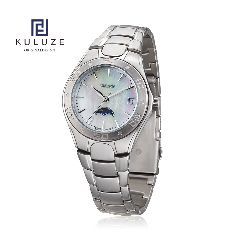 KULUZE-Swiss Ronda 708 Quartz  - Luxury Watch Brand For Women avaliação e preço